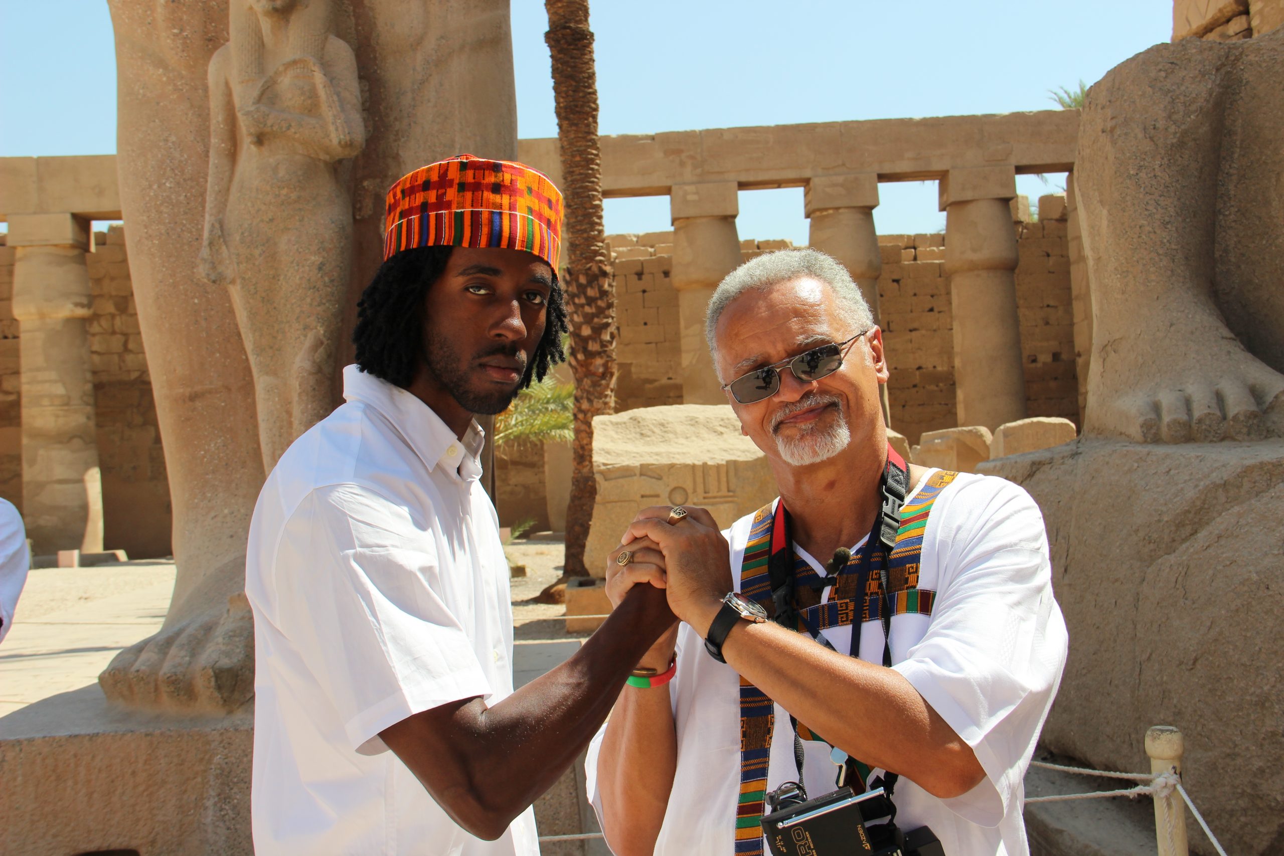 Luxor, Egypt - Kemet Nu Know Thyself Educational Tour 2012 with African griot Ashra Kwesi